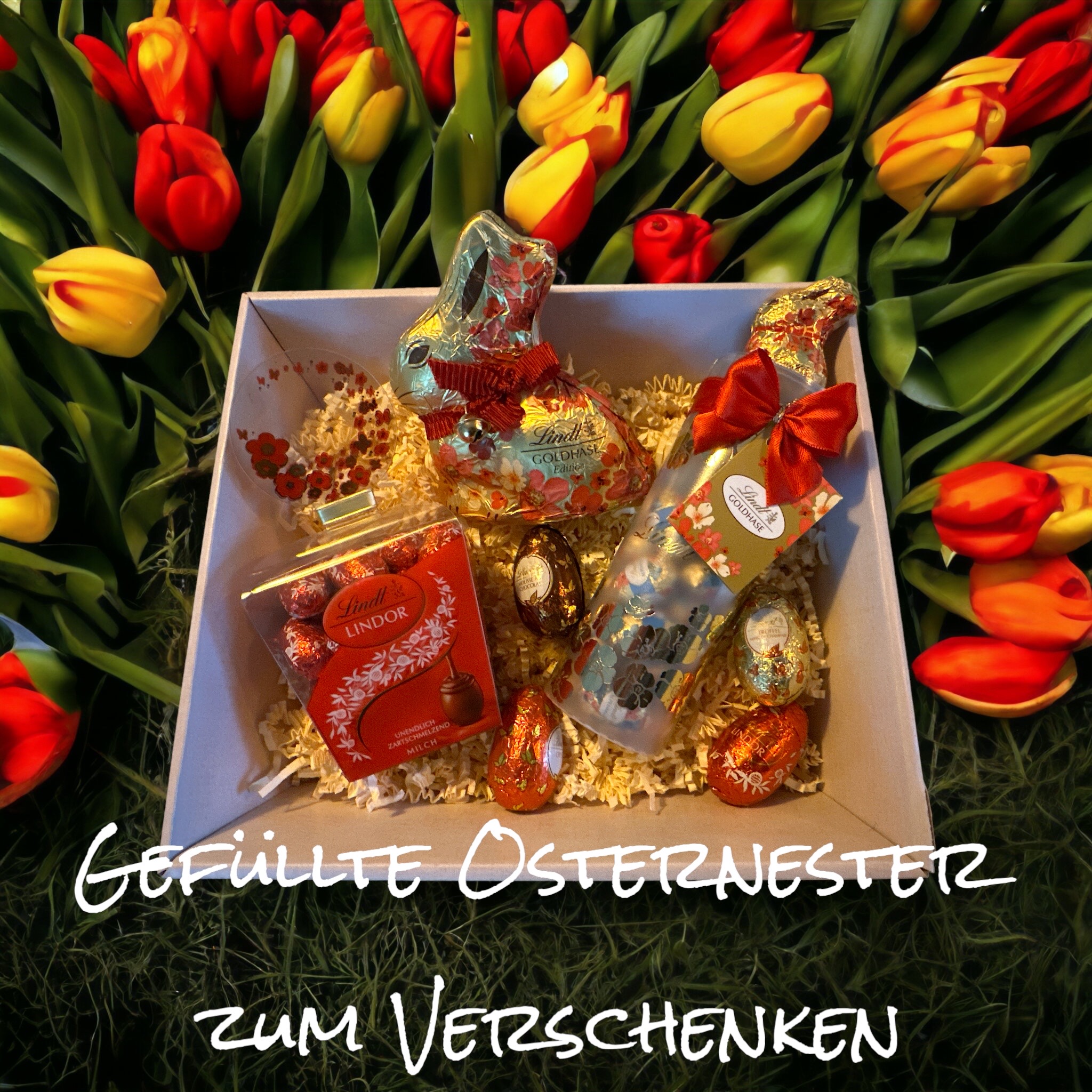 Geschenksets fertig befllt fr Ostern