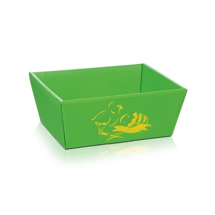 Präsentkorb Küken grün klein