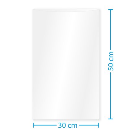 Klarsichtbeutel transparent mini (50 x 30 cm)