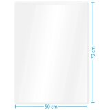 Klarsichtbeutel transparent mittel (70 x 50 cm)