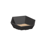 Präsentkorb Dekowell Swing anthrazit mini