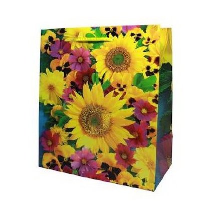 Geschenktasche Sonnenblume gro