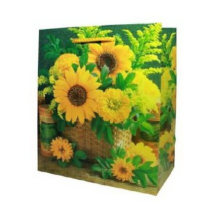 Geschenktasche Sonnenblume gro
