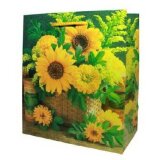 Geschenktasche "Sonnenblume" groß