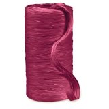 Geschenkband Raffia bordeaux, 200 m