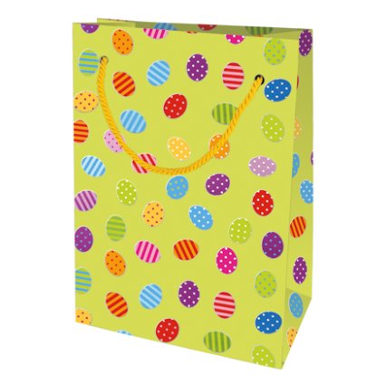 Geschenktasche Ostereier grün (10 Stück)