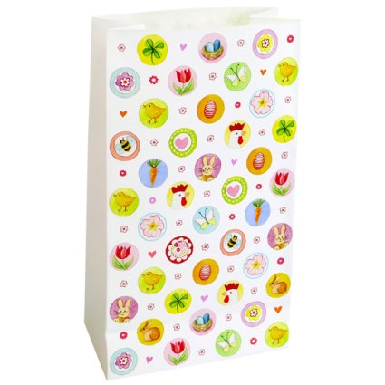 Osterminis (5 Geschenktten mit Stickerbogen)