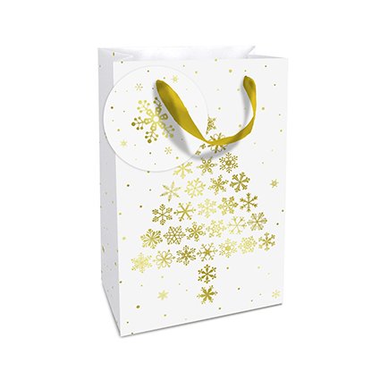 Geschenktasche Crystal Tree mittel (6 Stück)