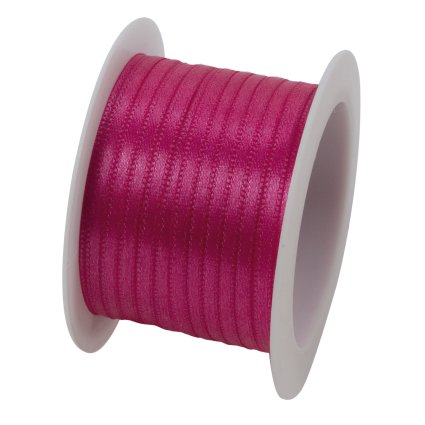 Satinband pink, 3 mm x 10 m