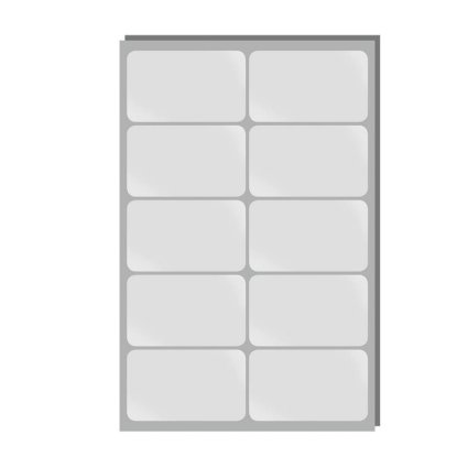 Verschluss-/Siegeletiketten 75x45mm, selbstklebend (10...