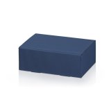 Geschenkbox Dekowell blau (Bocksbeutel)