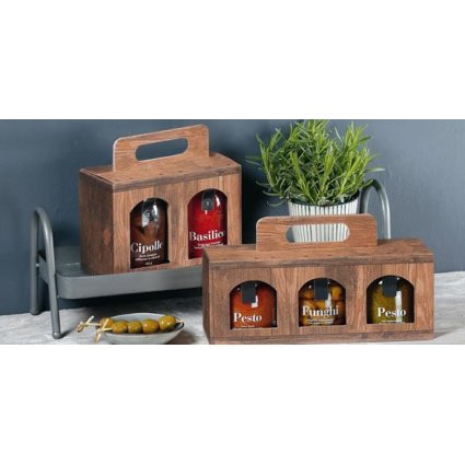 Tragebox Vintage gro, 3er