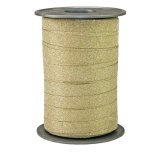 Ringelband "Glitter" gold, 10 mm x 100 m