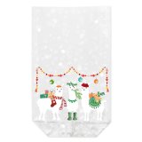 Klarsichtbeutel "X-mas Lamas"