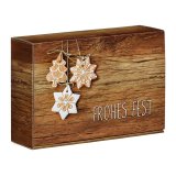 Geschenkbox "Frohes Fest" (Bocksbeutel)