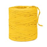 Geschenkbast Paper-Raffia gelb, 200 m