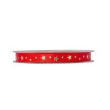 Geschenkband "Little Stars Satin" rot/gold 10mm...