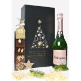 Geschenkset Weihnachten "Geldermann Rosè mit Winter-Napolitains von Lauensteiner Pralinen"