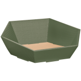 Präsentkorb Dekowell Swing oliv groß