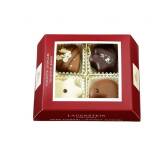 Geschenkset Weihnachten "Rotkäppchen Glühwein rot mit Lauensteiner Pralinen"