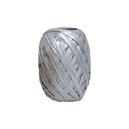 Paper-Raffia silber, 30 m