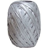 Paper-Raffia silber, 30 m