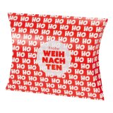 Kissenverpackung "Weihnachten rot"