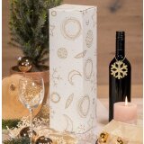 "Christmas weiß"  für eine Flasche Magnum, 1er Faltschachtel