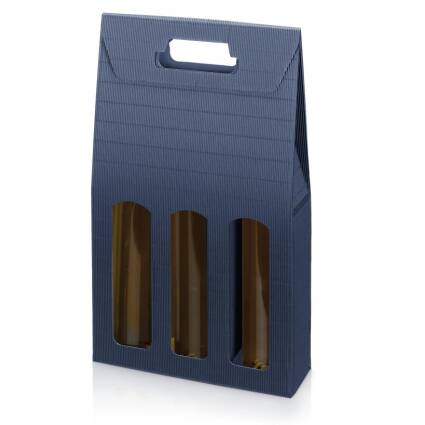 Tragekarton Dekowell blau, 3er
