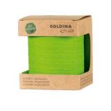 Baumwoll-Ringelband "hellgrün", 10mm x 100m