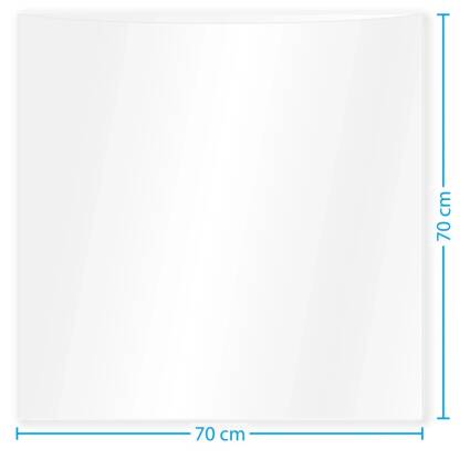 Klarsichtbeutel transparent groß (70 x 70 cm)