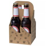 Tragekarton Biergenuss, 4 er für Bier 0,33 l