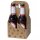 Tragekarton Biergenuss, 4 er für Bier 0,33 l