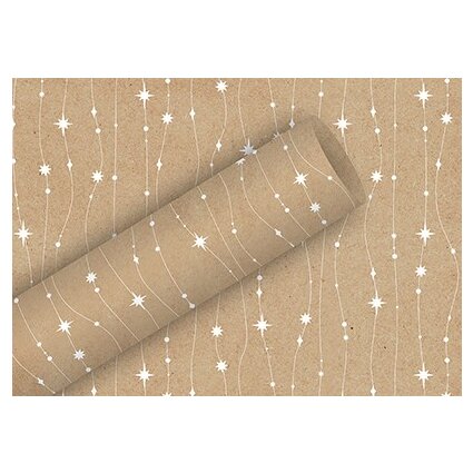 Geschenkpapier "Glitzerkette" 70 cm x 2m
