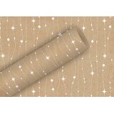 Geschenkpapier "Glitzerkette" 70 cm x 2m