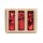 Geschenkbandset rot, 9-teilig
